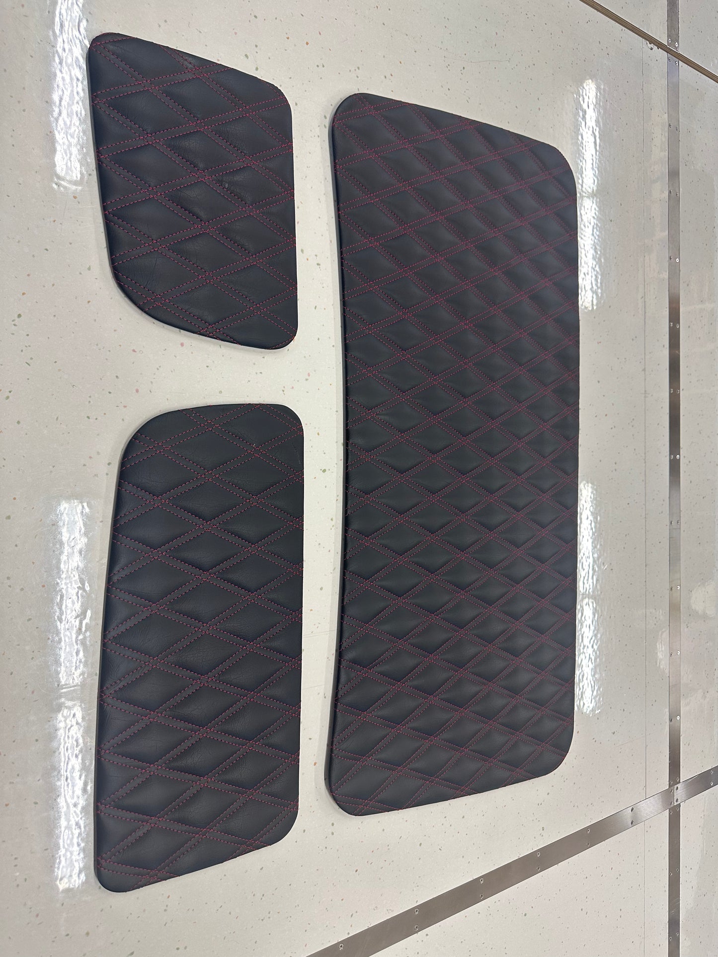 Insertions portes et voûte Peterbilt 389