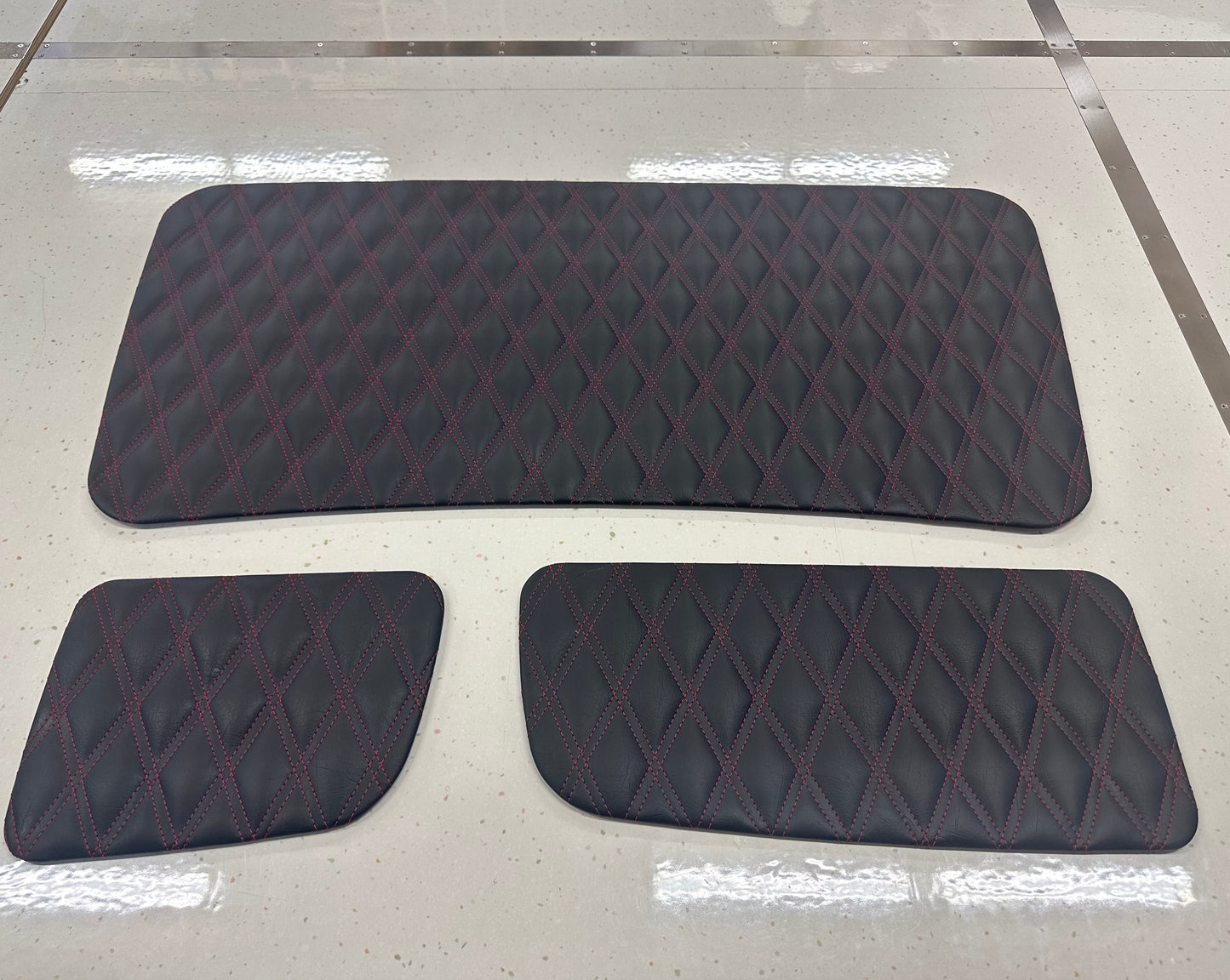 Insertions portes et voûte Peterbilt 389