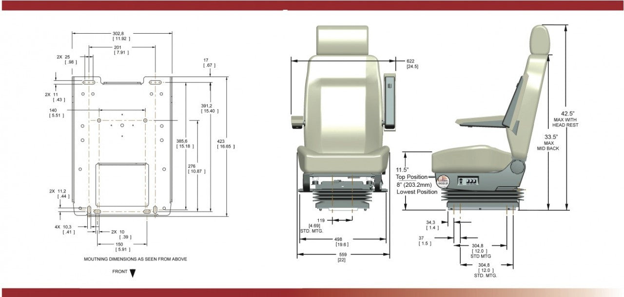Banc Knoedler Extreme Lowrider Air Suspension (Choisir vos options)