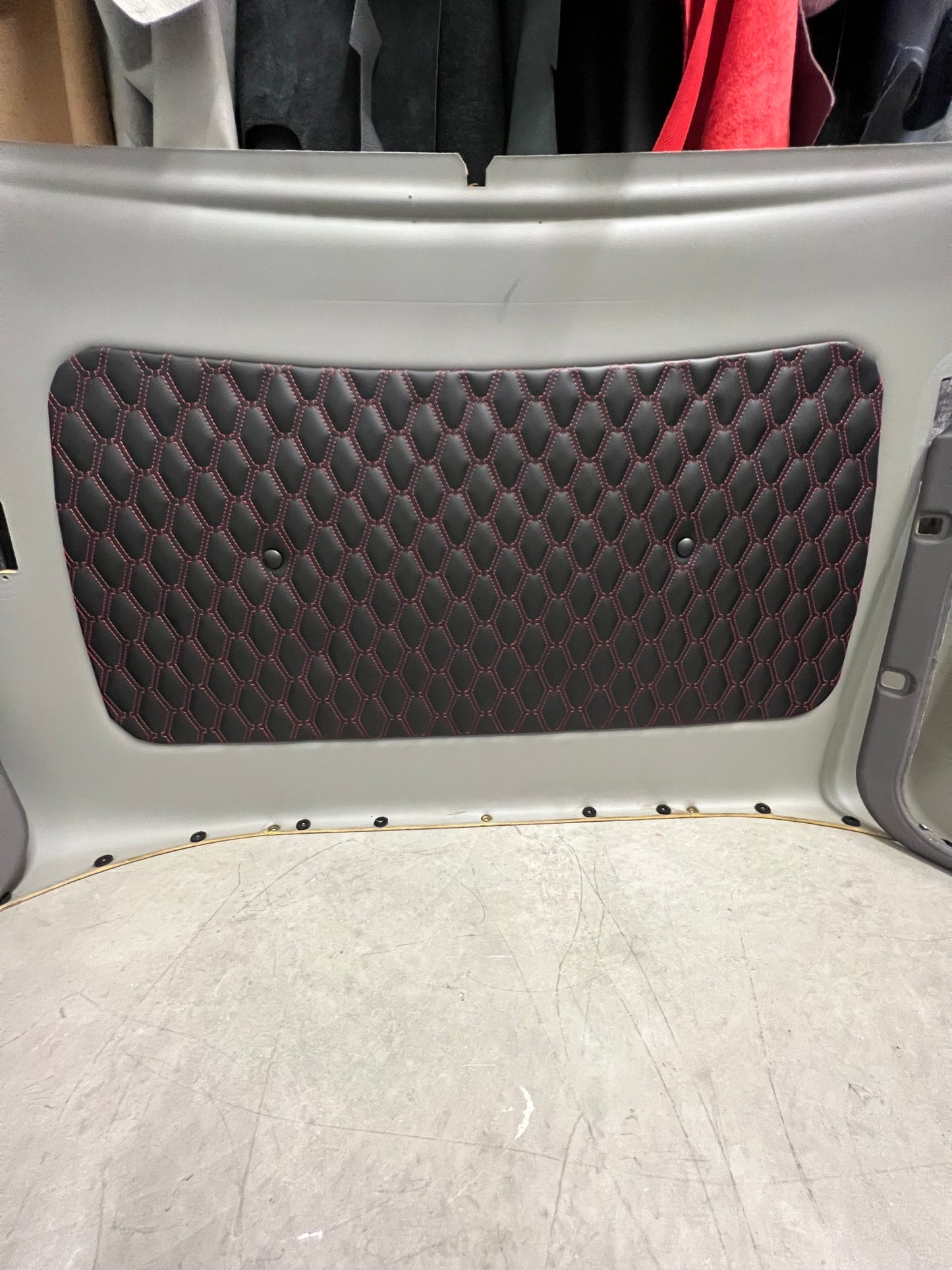 Insertions portes et voûte Peterbilt 389