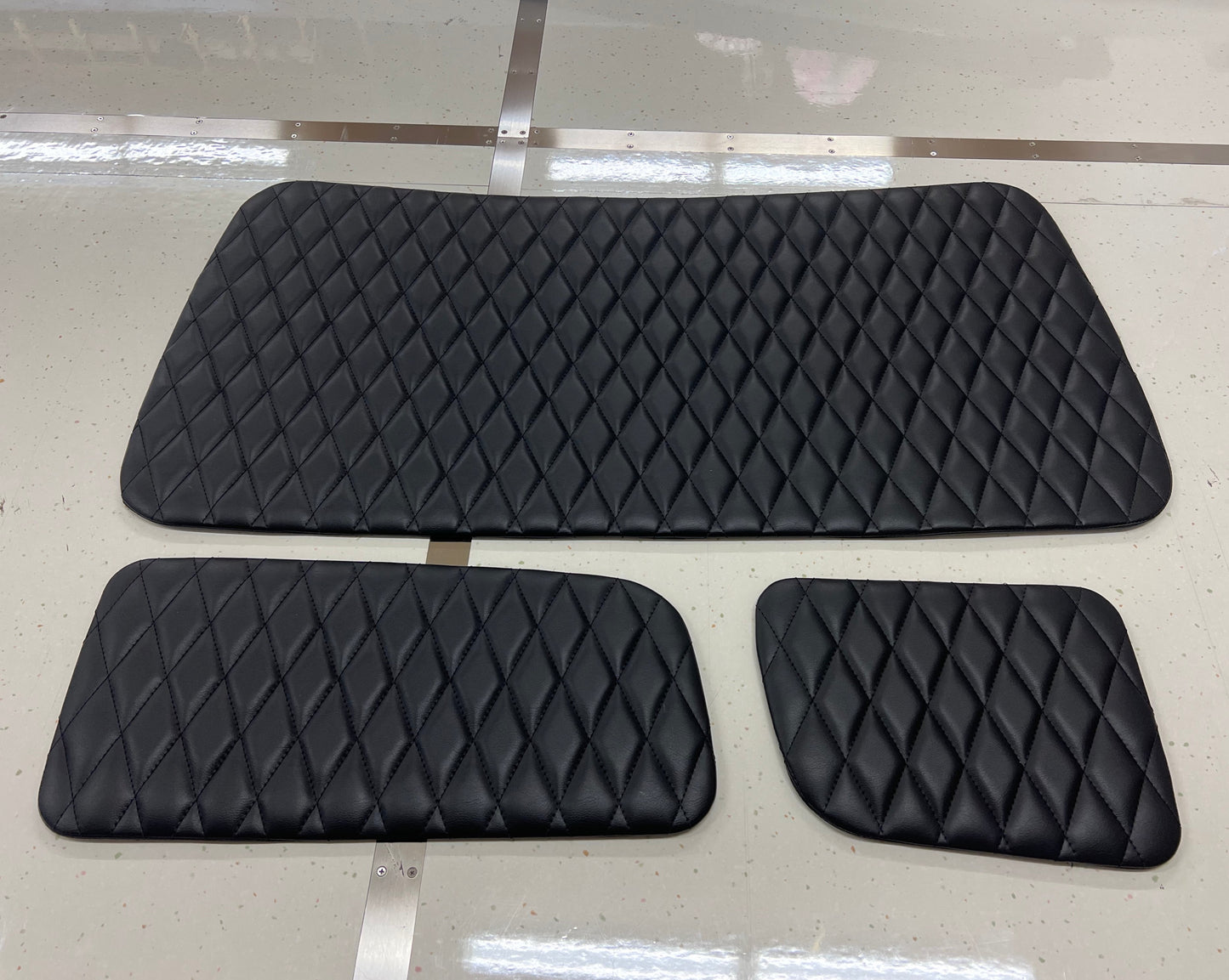 Insertions portes et voûte Peterbilt 389