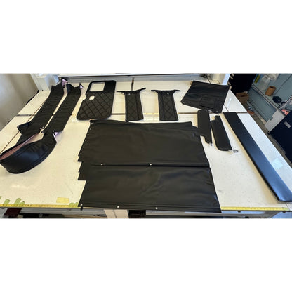 Intérieur complet sur mesure pour Peterbilt 379 – Cabine toit plat et couchette 63"