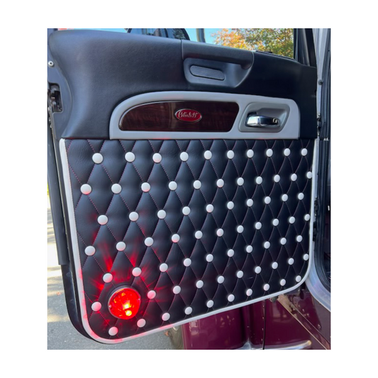 Intérieur de porte Peterbilt 388-389 Losange  6x3 avec boutons