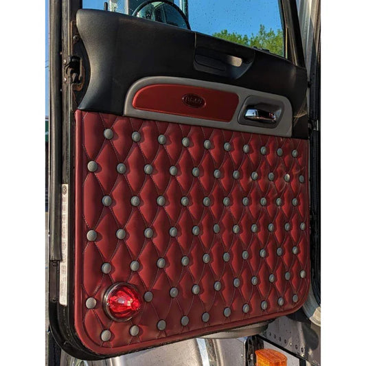 Intérieur de porte Peterbilt 388-389 Losange  6x3 avec boutons